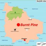 map of burnt pine see the top 10 things to do in a day