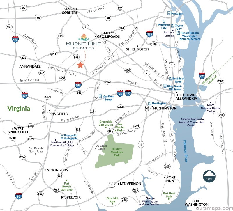 map of burnt pine see the top 10 things to do in a day 6