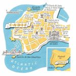 map of cadiz tourists how to get to and around the city 4