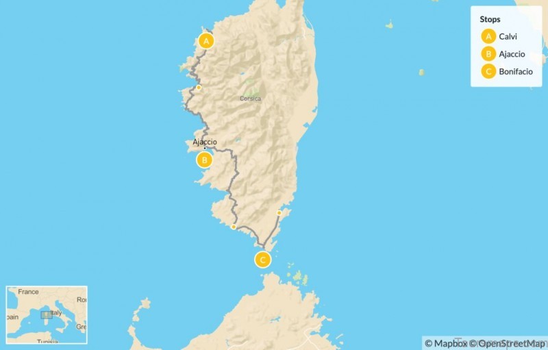 map of calvi the best hikes beaches and a day trip to corsica 5