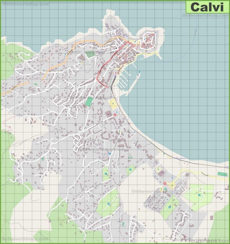 map of calvi the best hikes beaches and a day trip to corsica