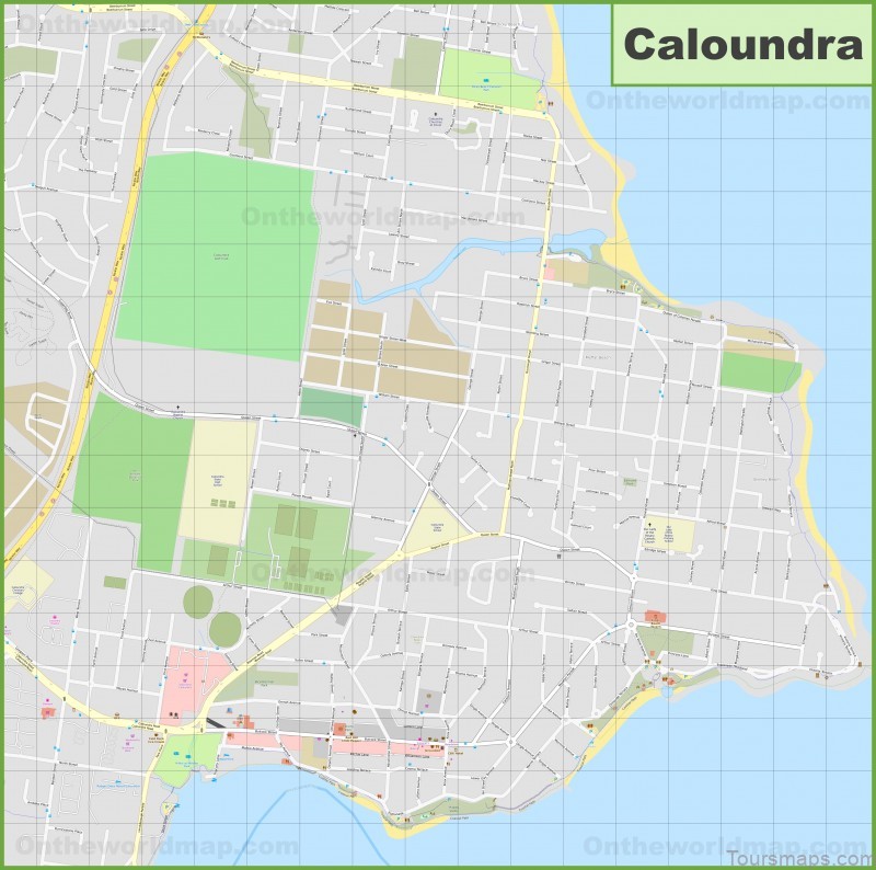 the ultimate travel guide for the best things to see and do in map of caloundra 1