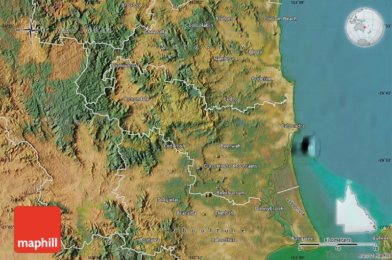 the ultimate travel guide for the best things to see and do in map of caloundra 3