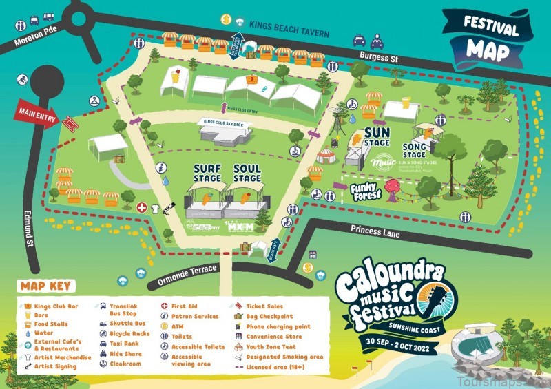 the ultimate travel guide for the best things to see and do in map of caloundra