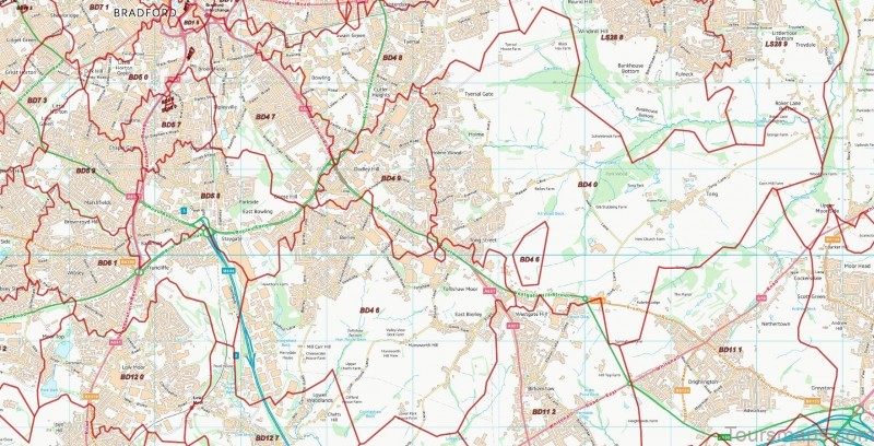 what a wonderful city bradford map of bradford 1