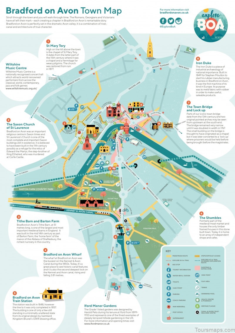 what a wonderful city bradford map of bradford 4