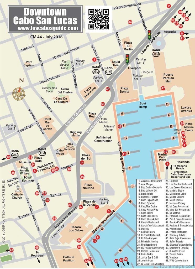 your guide to cancuns visit map of cabo san lucas 2