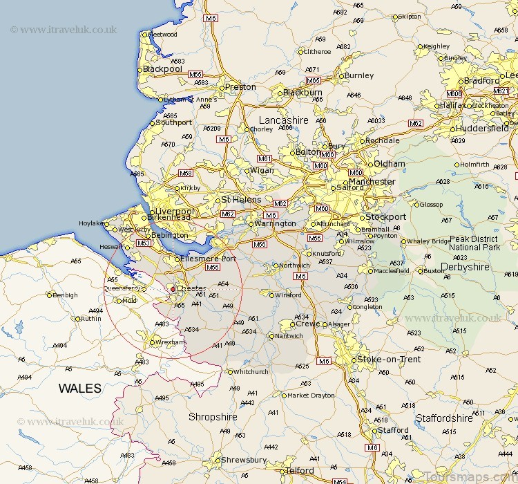 chester travel guide for tourist map of chester 2