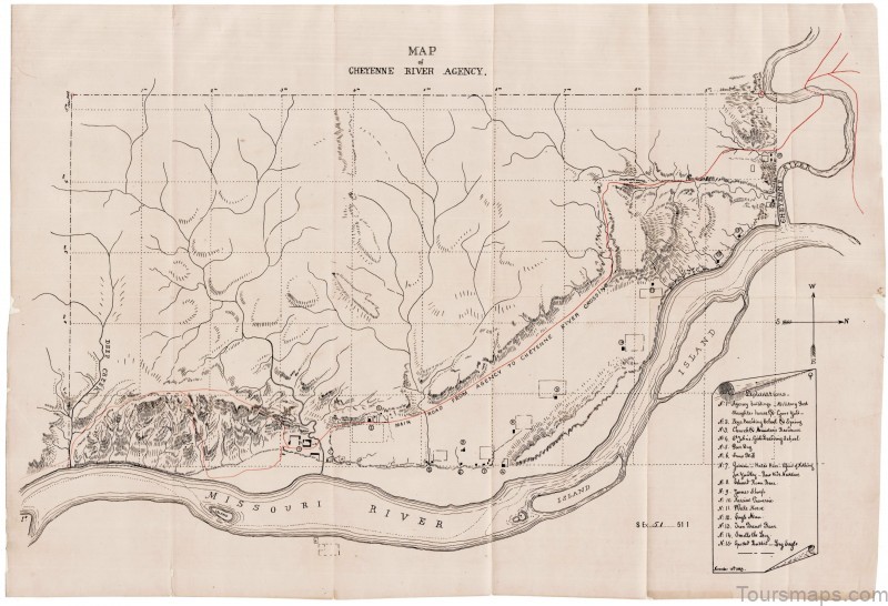 cheyenne travel guide for tourist map colorado 1