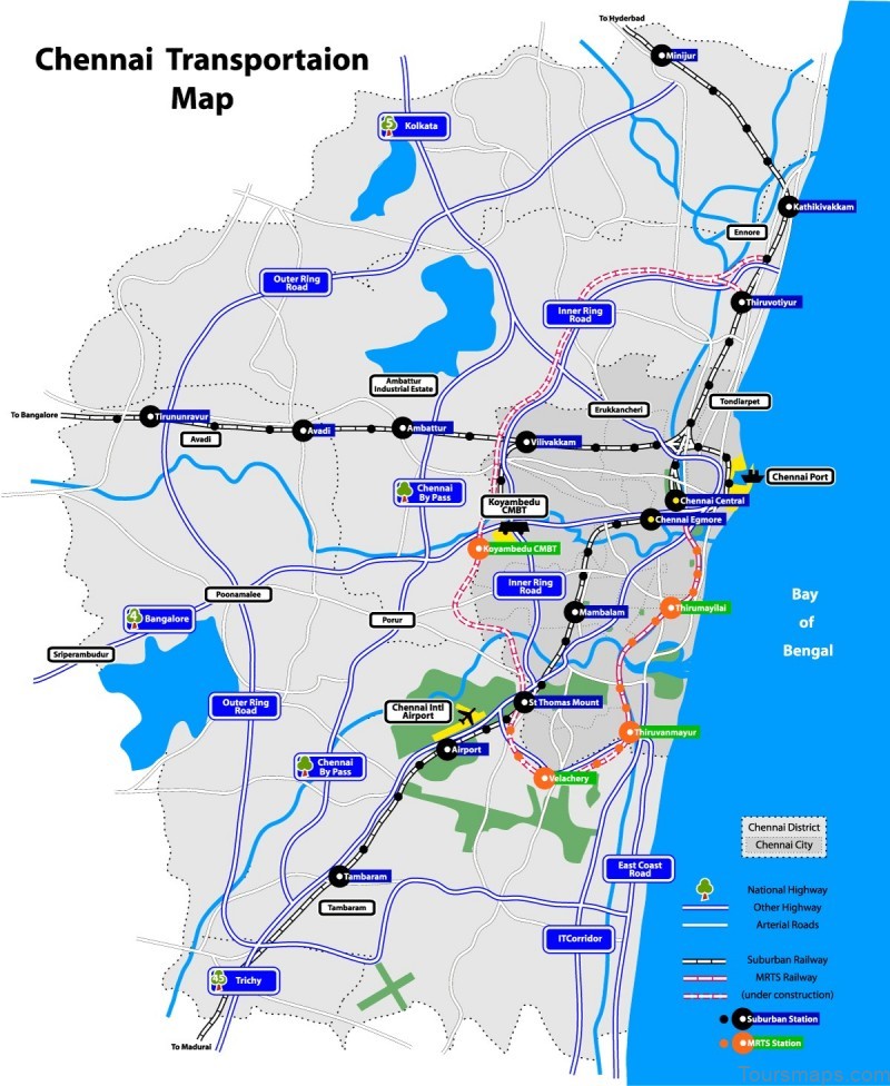 map of chennai travel guide for tourist a quick guide to the city 2