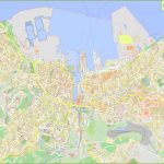 map of cherbourg travel guide for tourists 1