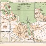 map of cherbourg travel guide for tourists 4