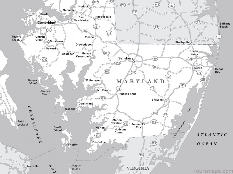 map of chesapeake virginia to help you plan your vacation 2