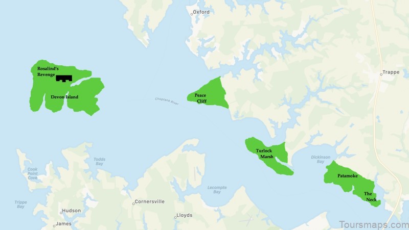 map of chesapeake virginia to help you plan your vacation 3