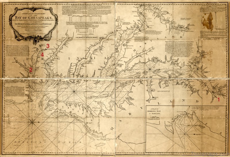 map of chesapeake virginia to help you plan your vacation 4