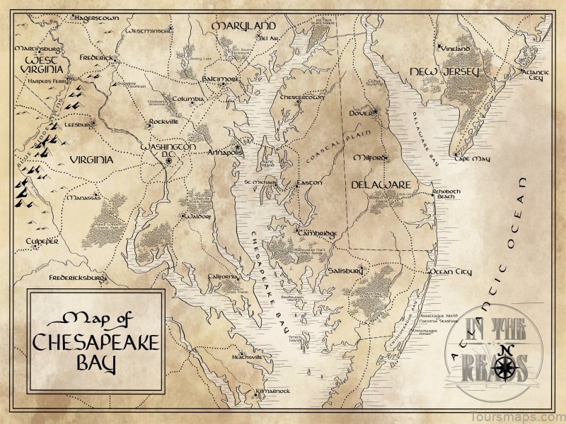 map of chesapeake virginia to help you plan your vacation 5