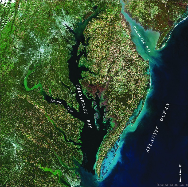 map of chesapeake virginia to help you plan your vacation 8