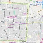 map of chiang mai guide for tourists