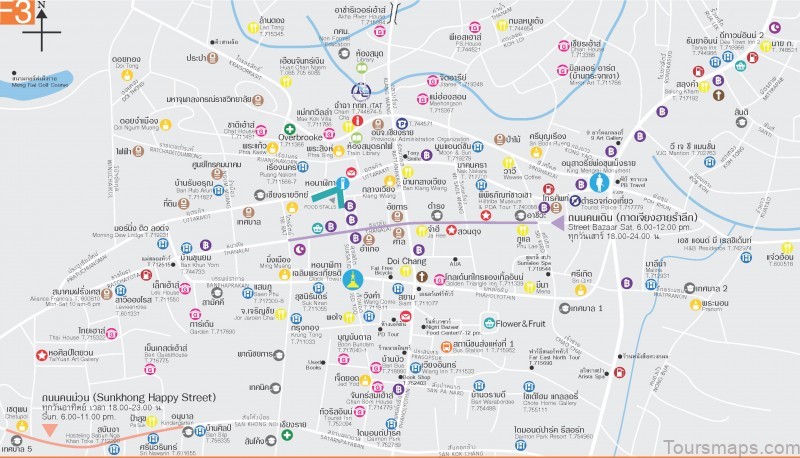 map of chiang rai thailand where to explore for a perfect vacation 1