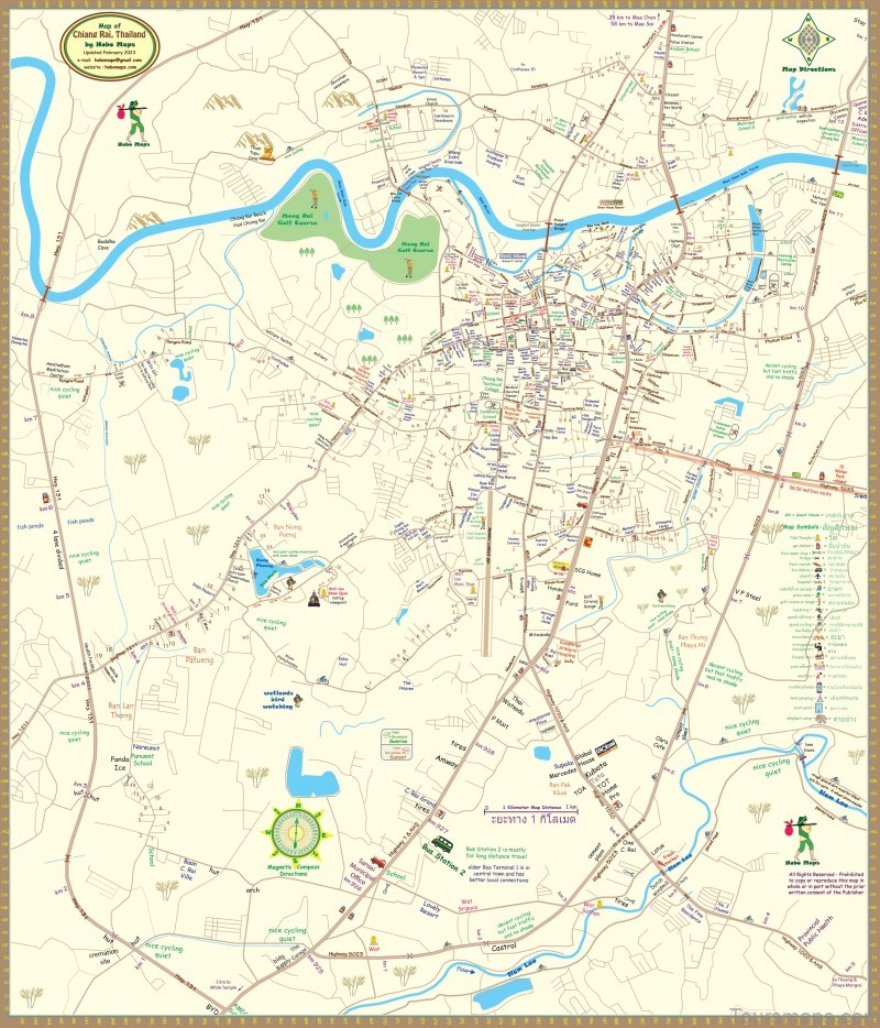 map of chiang rai thailand where to explore for a perfect vacation 5
