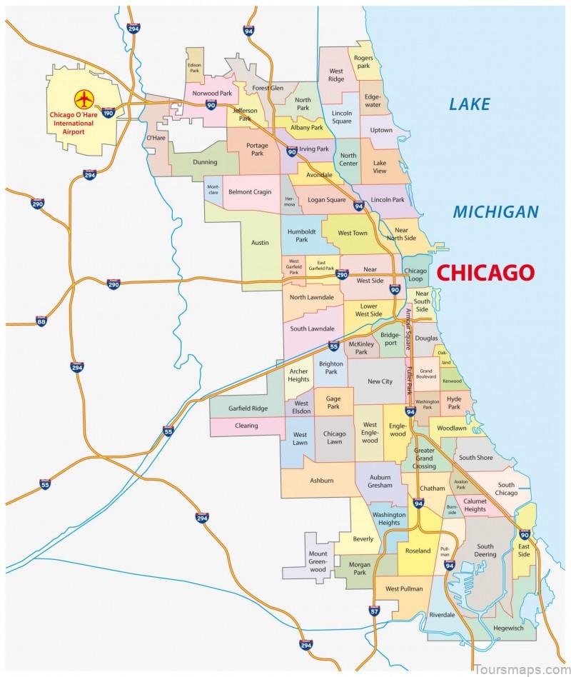 map of chicago your guide to visiting chicago 2