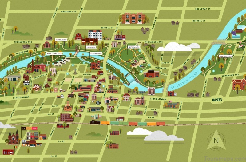 map of mishawaka explore the surprising city of mishawaka indiana 4