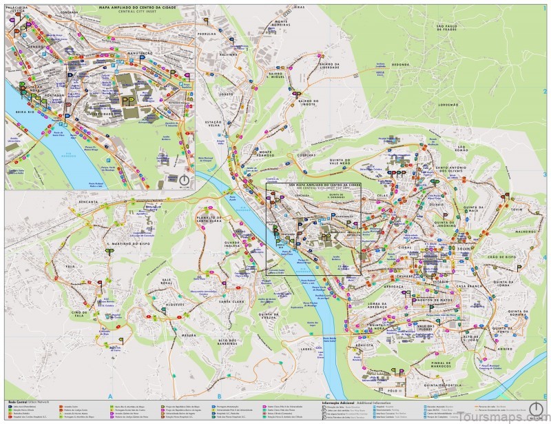 coimbra travel guide for tourists map of coimbra 1
