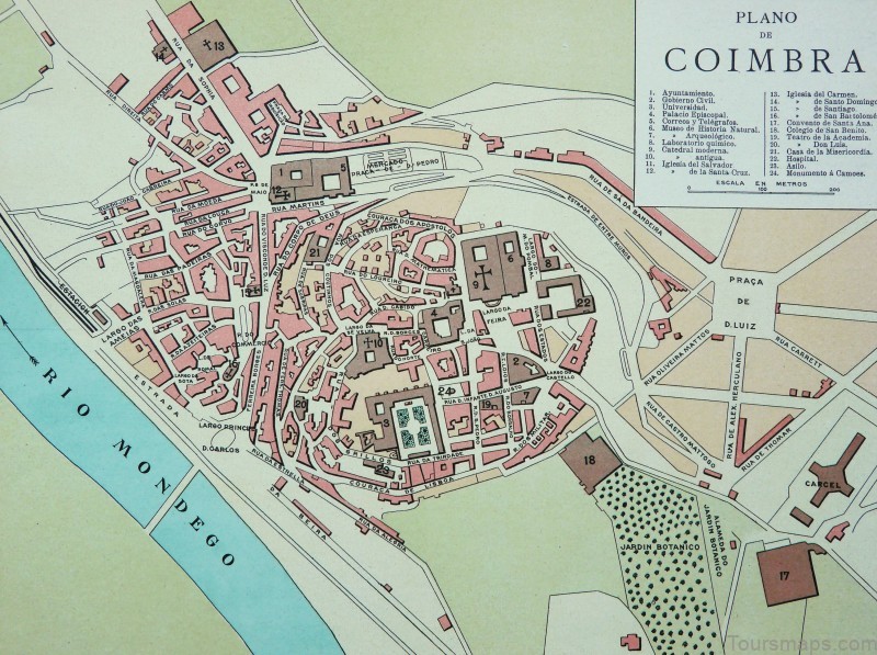 coimbra travel guide for tourists map of coimbra 4