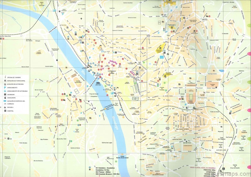 coimbra travel guide for tourists map of coimbra 7