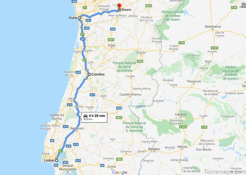 coimbra travel guide for tourists map of coimbra