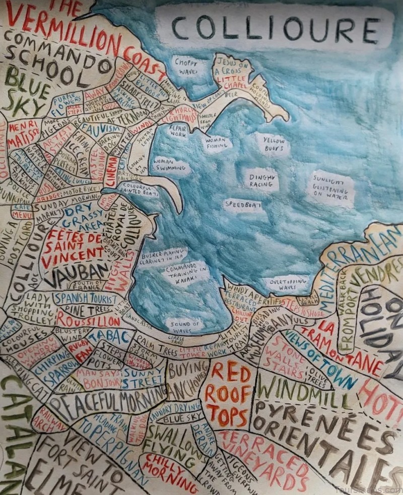 map of collioure travel guide for tourist the best tips and hints for visiting 4