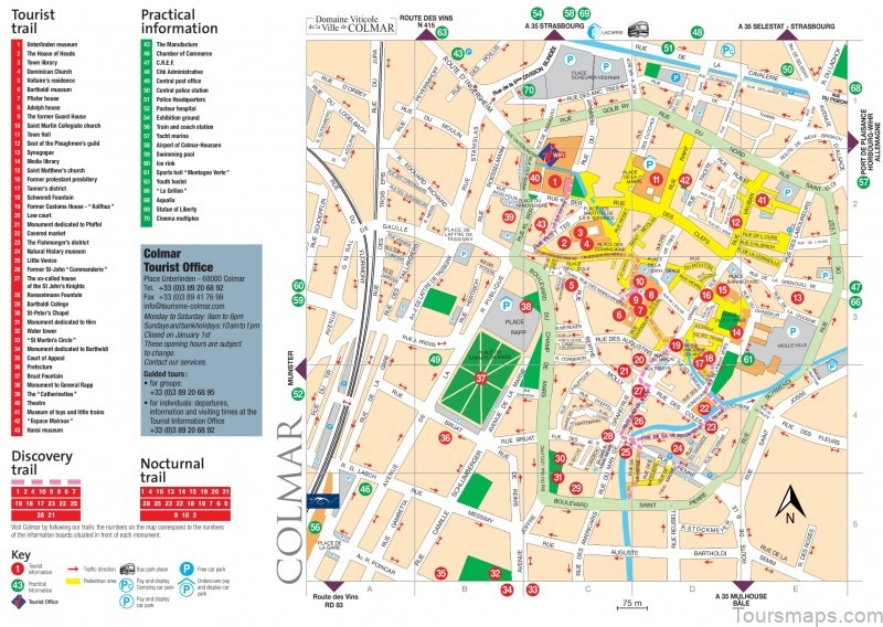 the map of colmar frances most beautiful town 3