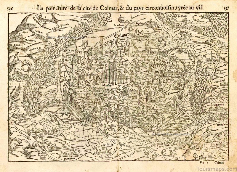 the map of colmar frances most beautiful town 6