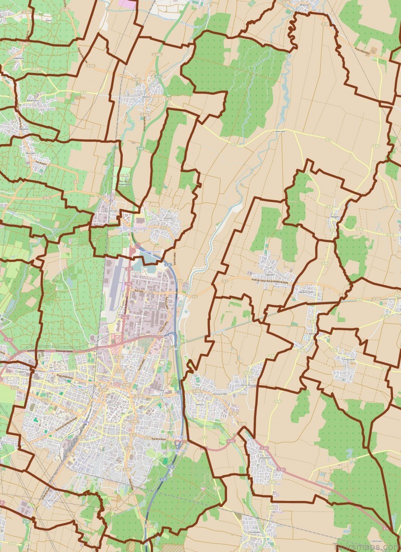 the map of colmar frances most beautiful town 7