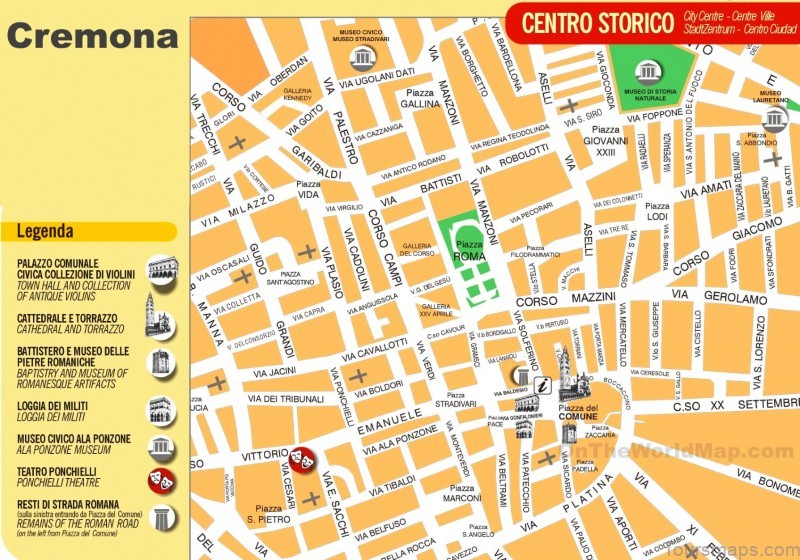 guide to cremona maps of cremona italy 5