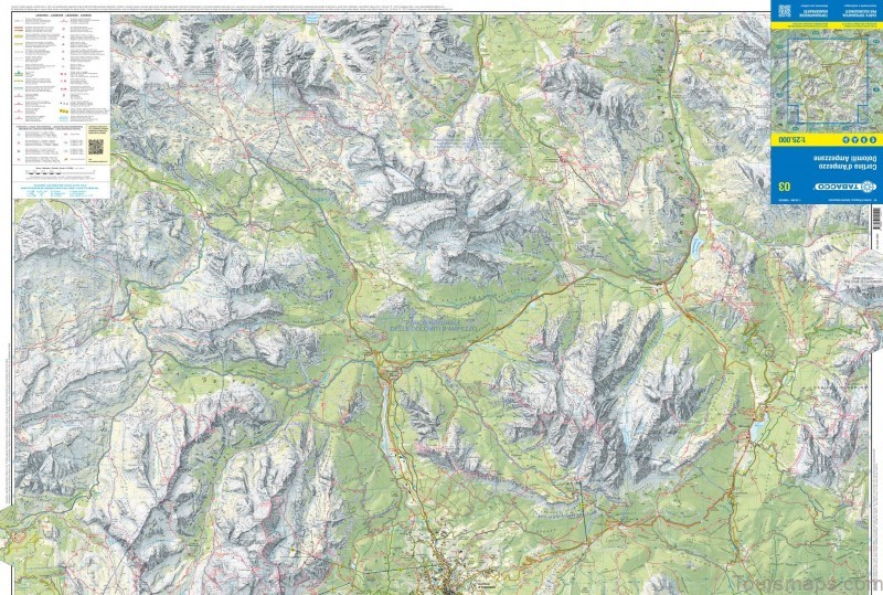 map of cortina dampezzo italy a travel guide for tourists and expats