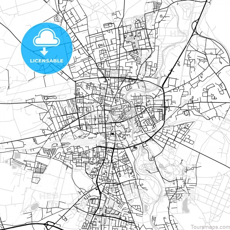 map of cottbus travel guide interesting places to visit in cottbus 3