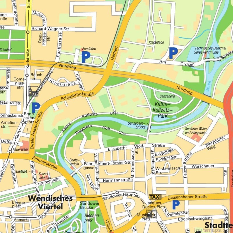 map of cottbus travel guide interesting places to visit in cottbus 6