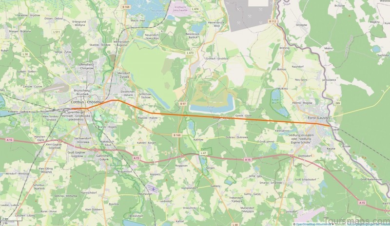 map of cottbus travel guide interesting places to visit in cottbus 8