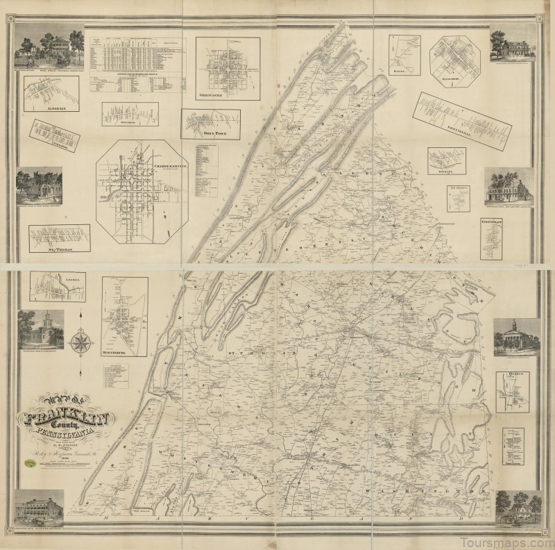 franklin travel guide for tourist map of franklin 3