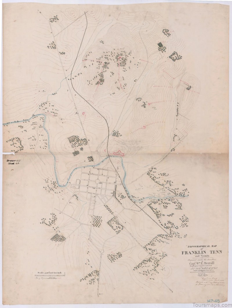 franklin travel guide for tourist map of franklin 5
