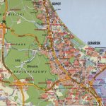 gdansk travel guide for tourist map of gdansk 1