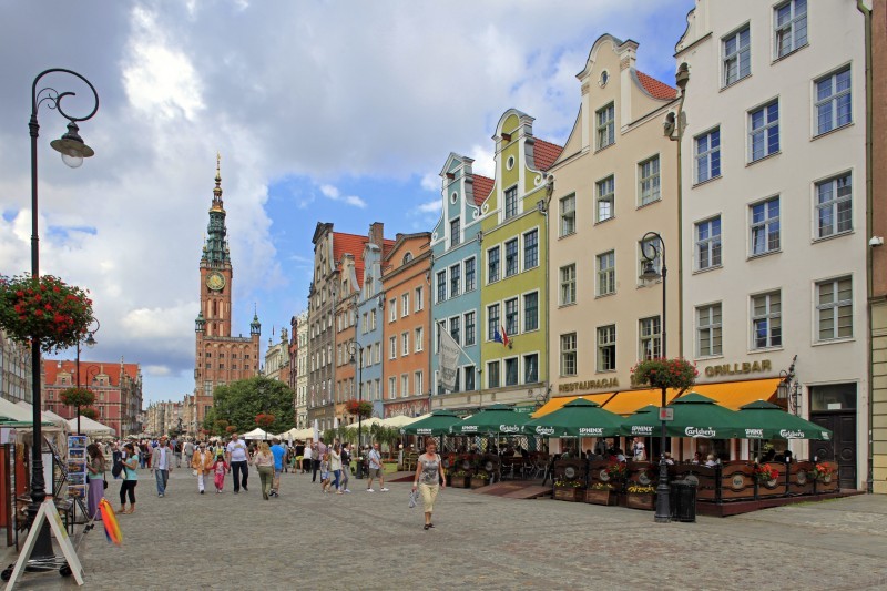 gdansk travel guide for tourist map of gdansk 8