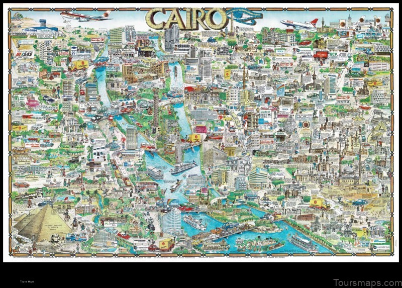 Map of Cairo United States