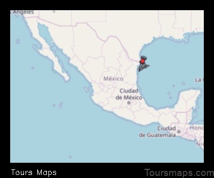 Map of Carboneras Mexico