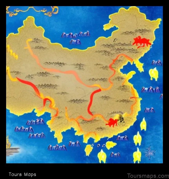 Map of China: China Unveiled: A Comprehensive Map Journey through the Middle Kingdom