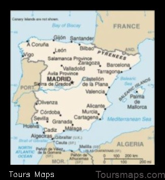 Map of Hoyorredondo Spain
