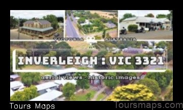 Map of Inverleigh Australia