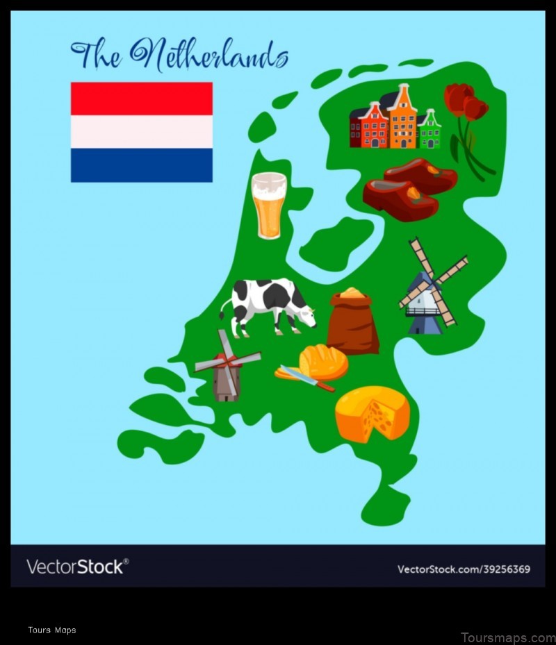 Map of Netherlands: Netherlands Unveiled: A Map Journey through Dutch Splendor