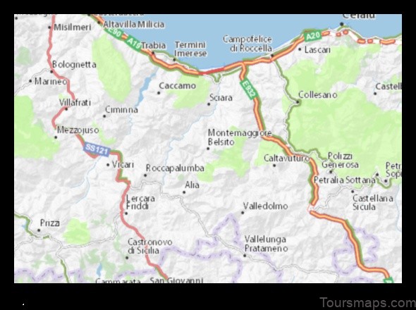 Map of Belsito Italy